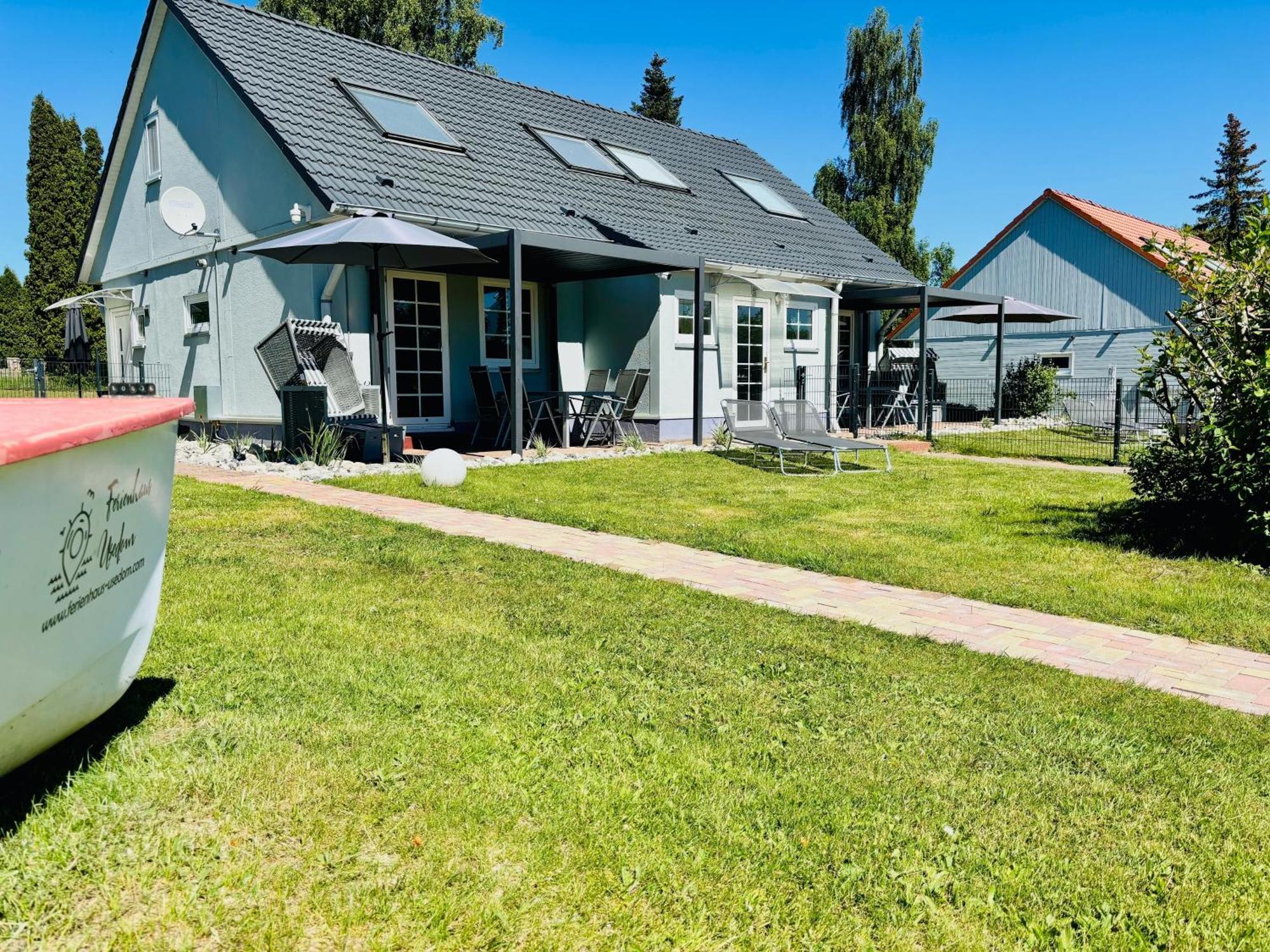 Ferienhaus Usedom Familie Stopp Haus 24 Lutow Esterno foto